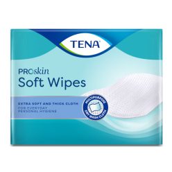 TENA ProSkin Soft Wipes - puha törlőkendő 135x